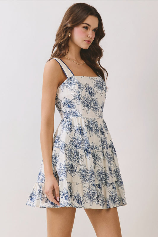 Sunday in Santorini Dress