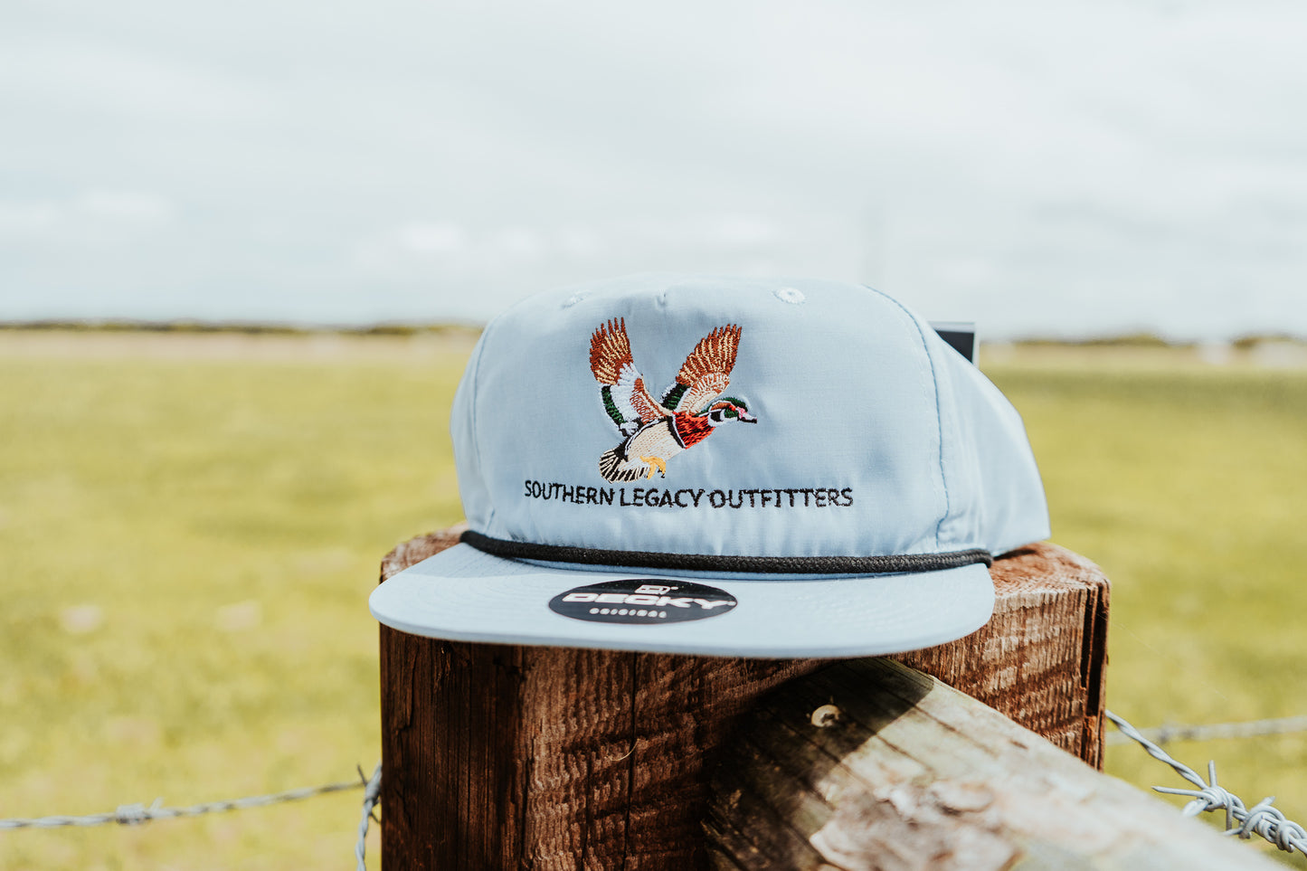 The Woody Hat Sky Blue