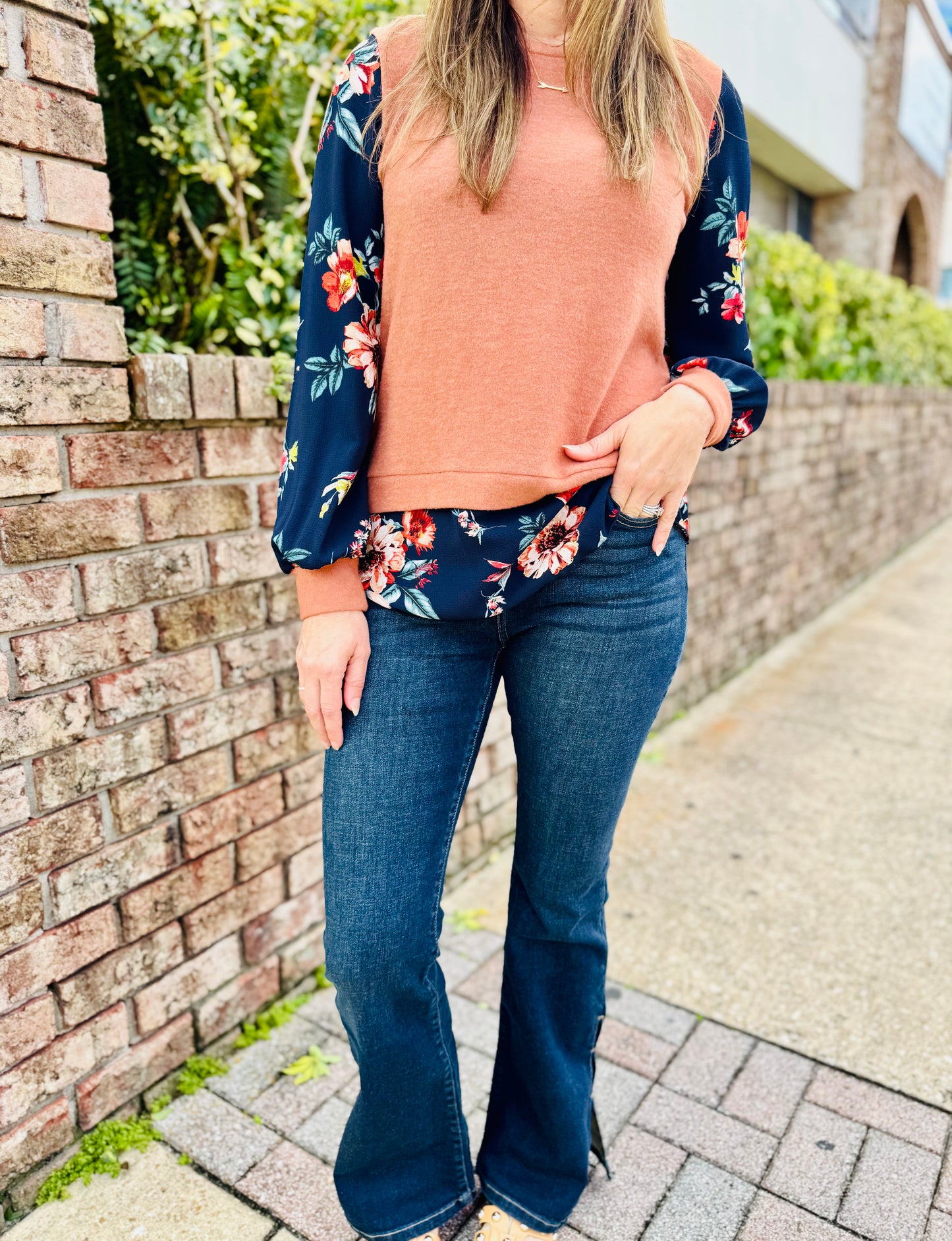 Falling For Florals Top