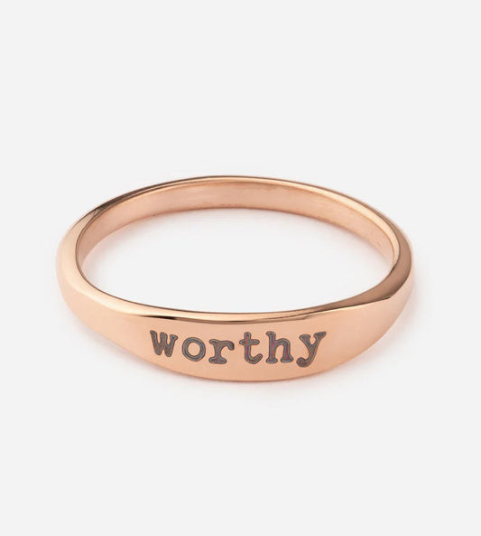 Worthy Ring Elevated Faith