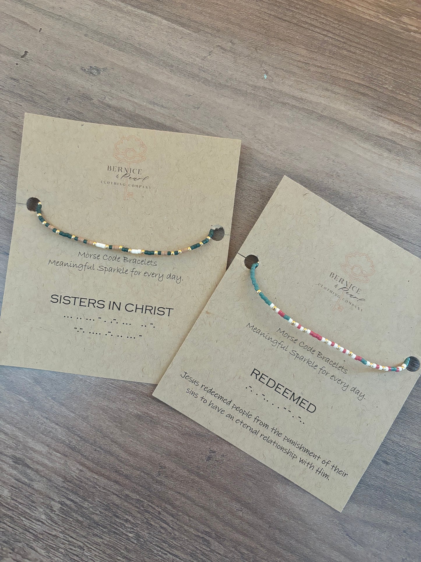 Morse Code Bracelets