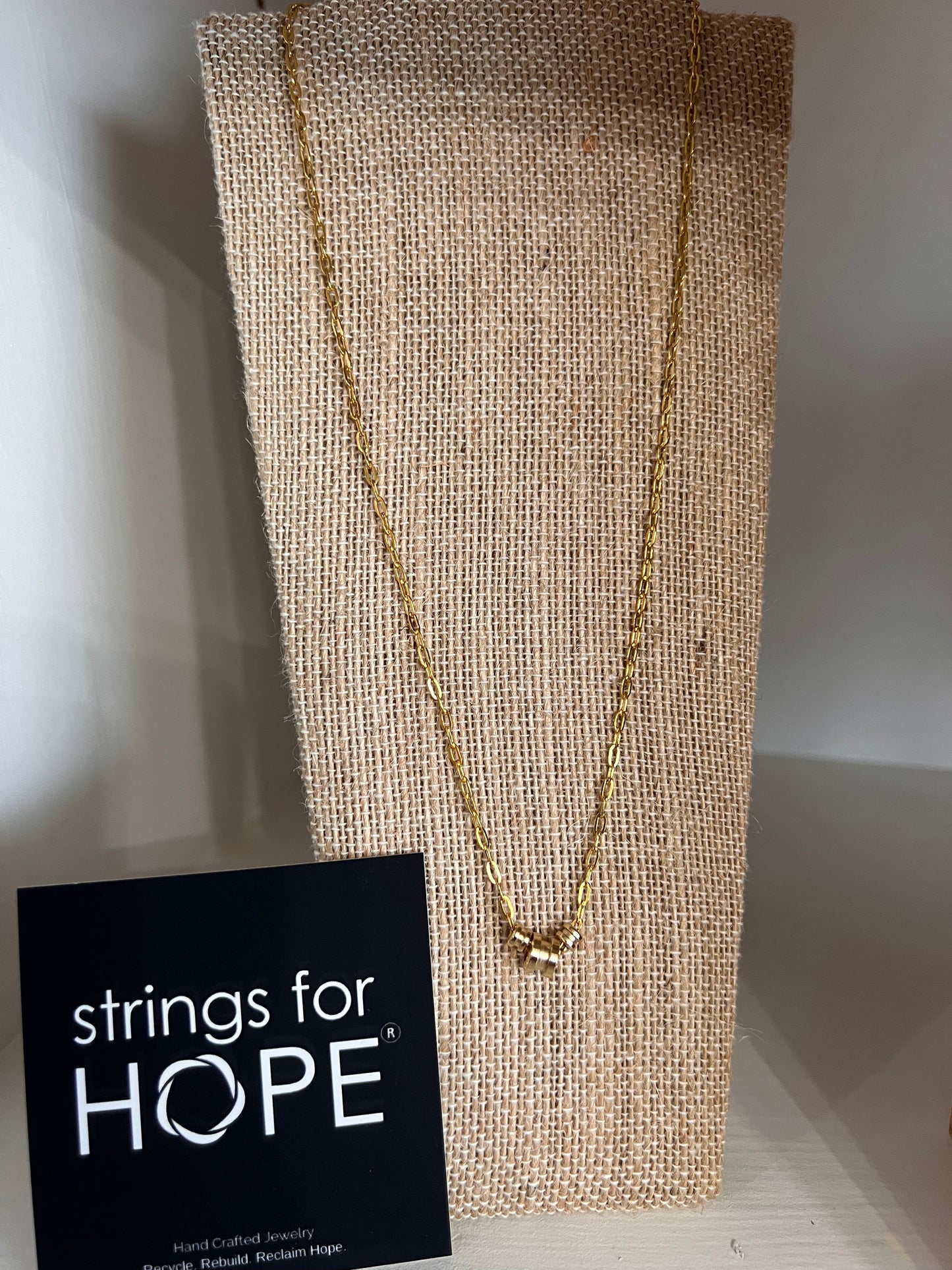 Strings of Hope bead necklace