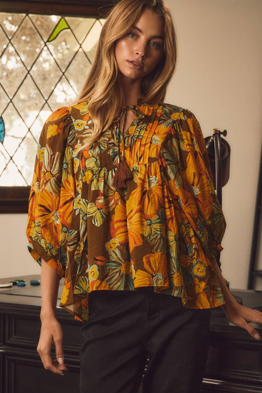 Marigold Meadow Blouse