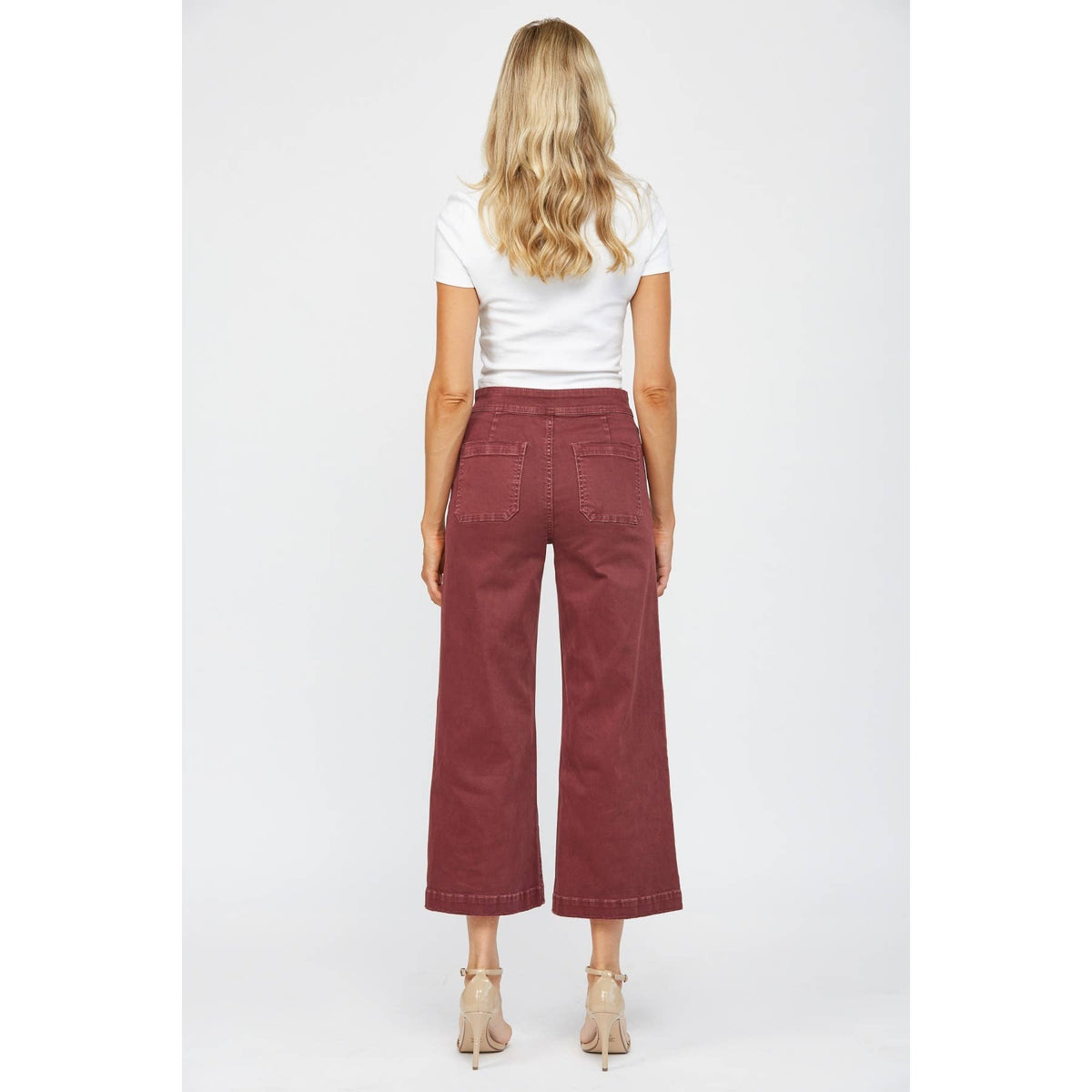 Bordeaux Babe Pants