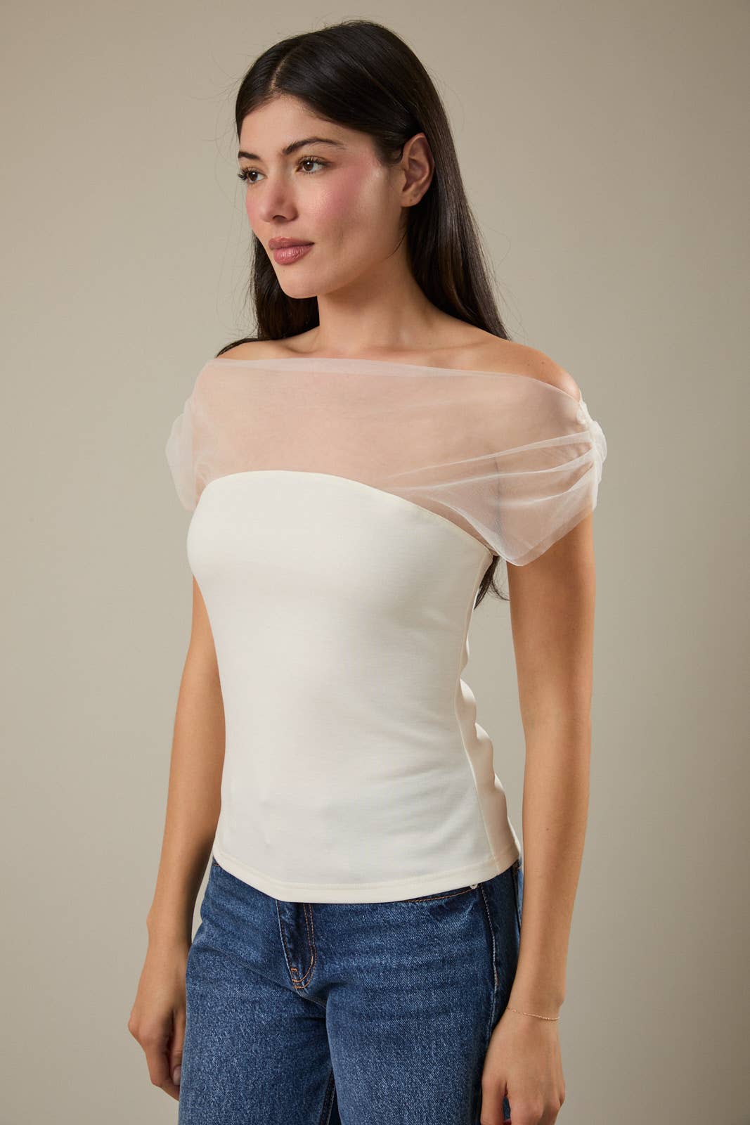 The Muse Mesh Top