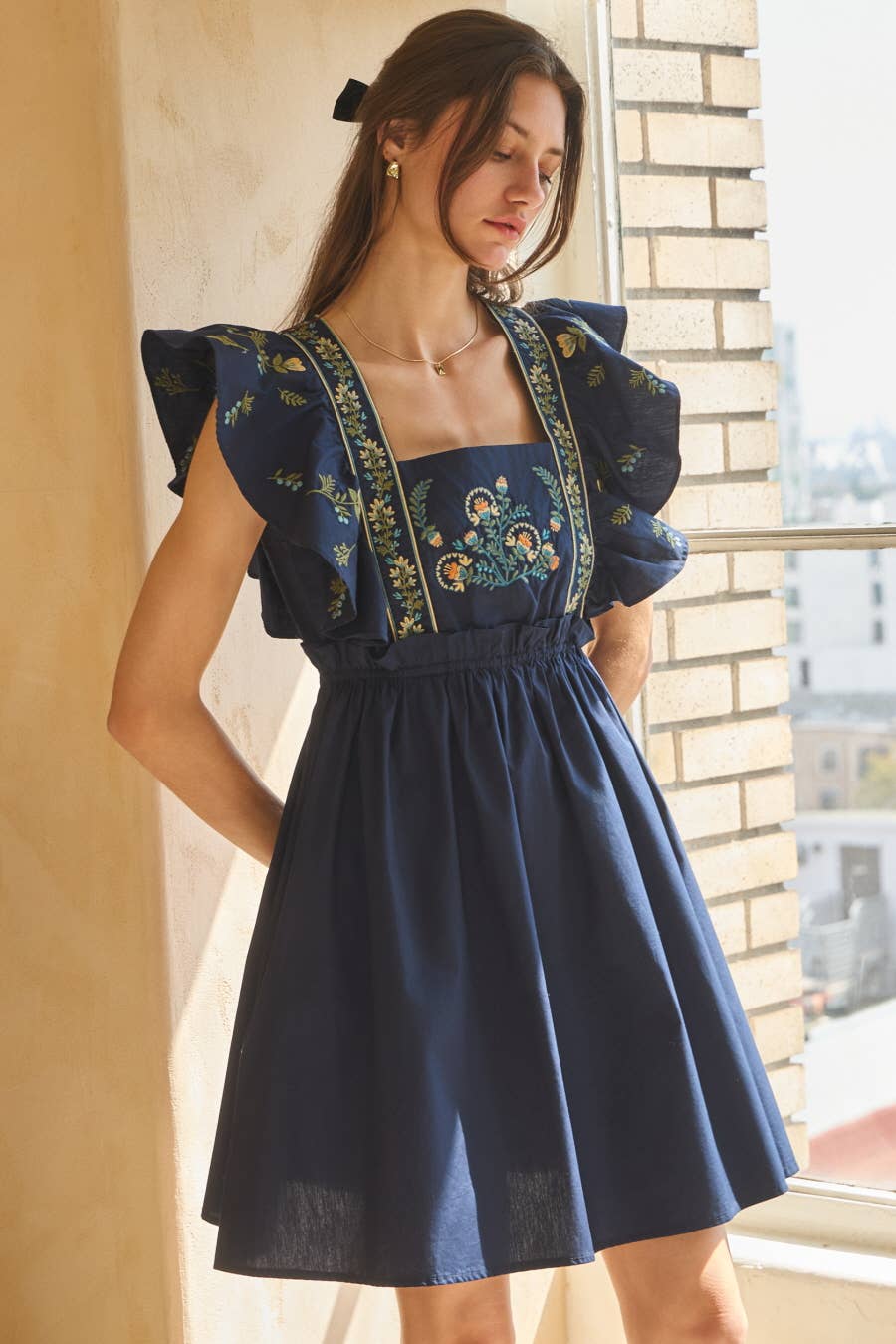 Indie Navy Dress