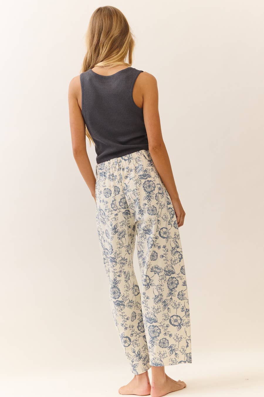 Vintage Garden Drawstring Pants