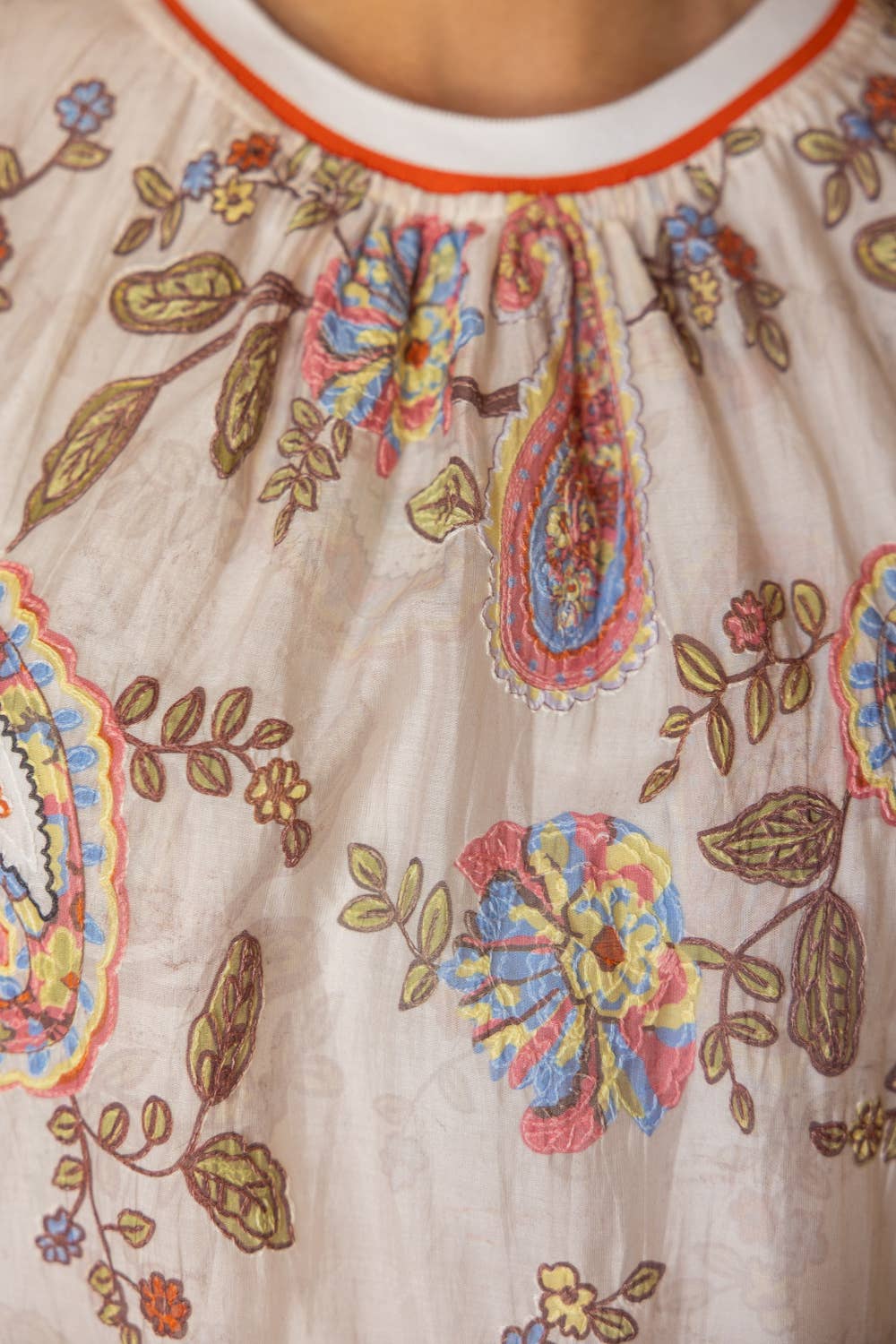 Soft Bloom Paisley Blouse