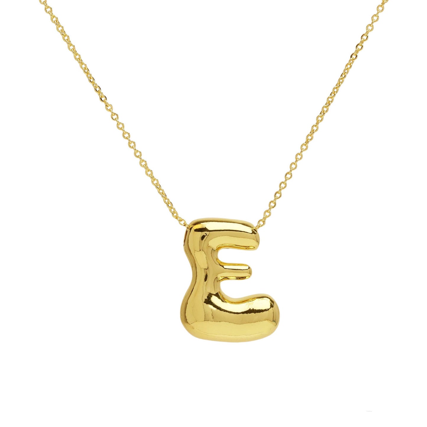 Initial Waterdrop 18K Gold Necklace