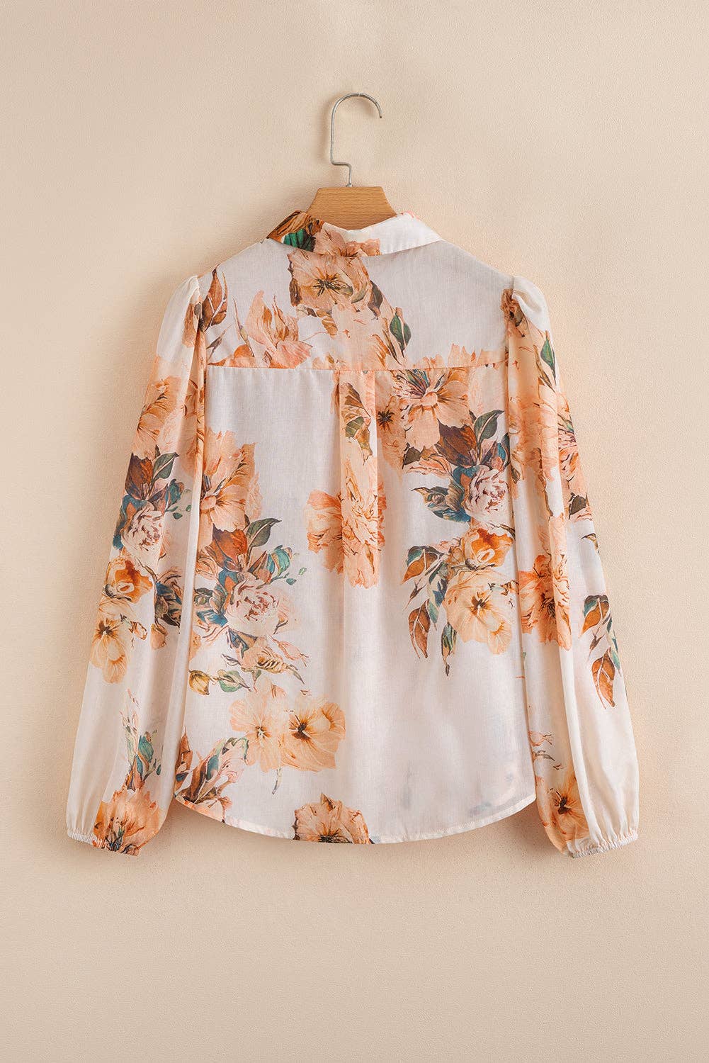 Vintage Floral Collared Shirt