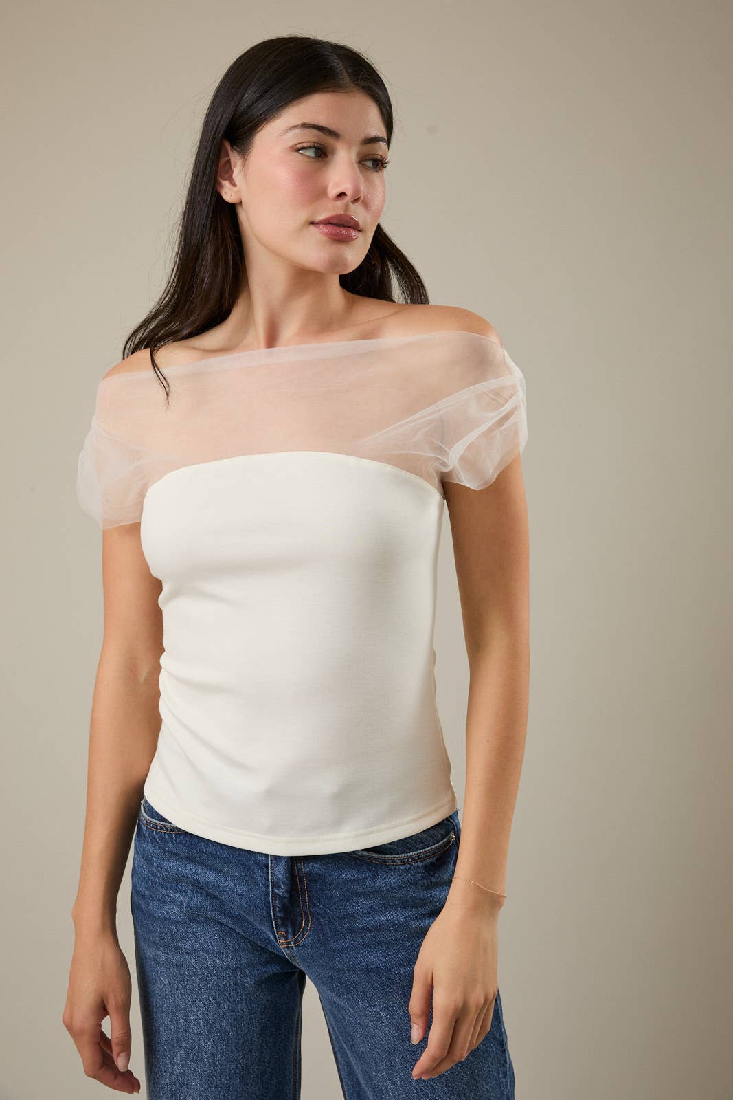 The Muse Mesh Top