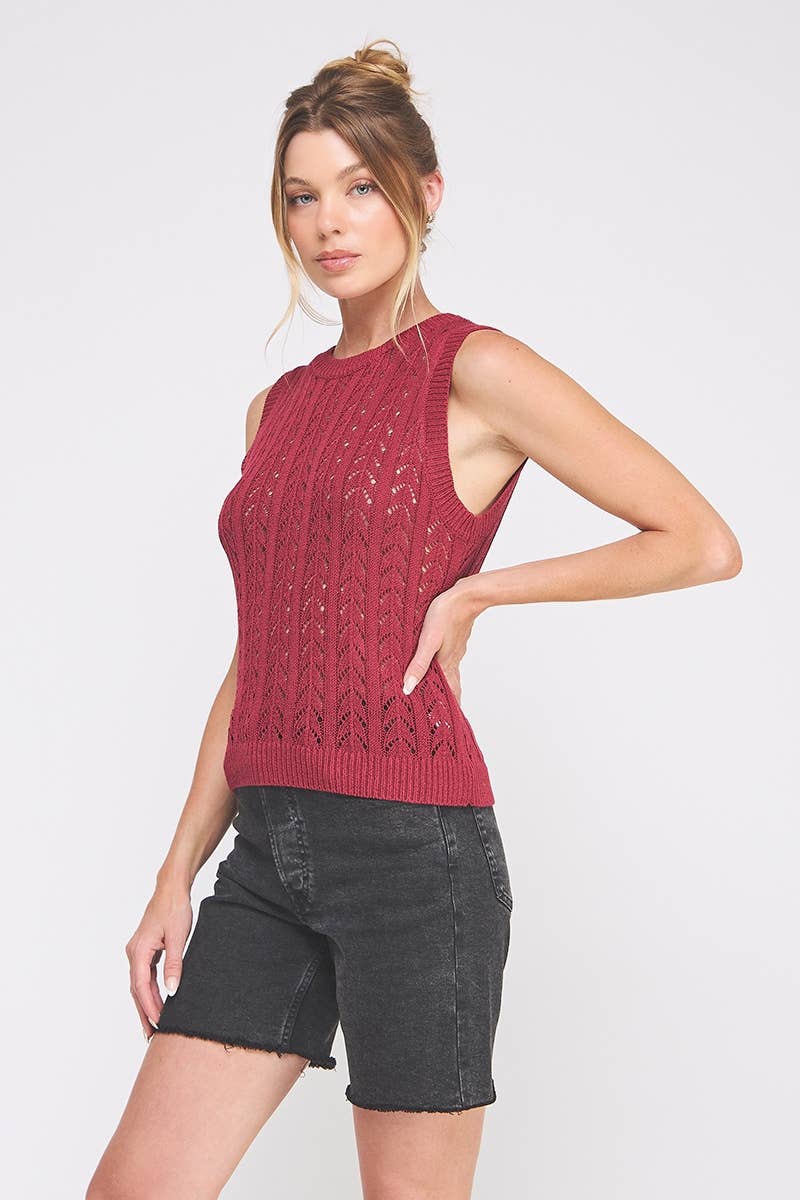 Crimson Cozy Tank