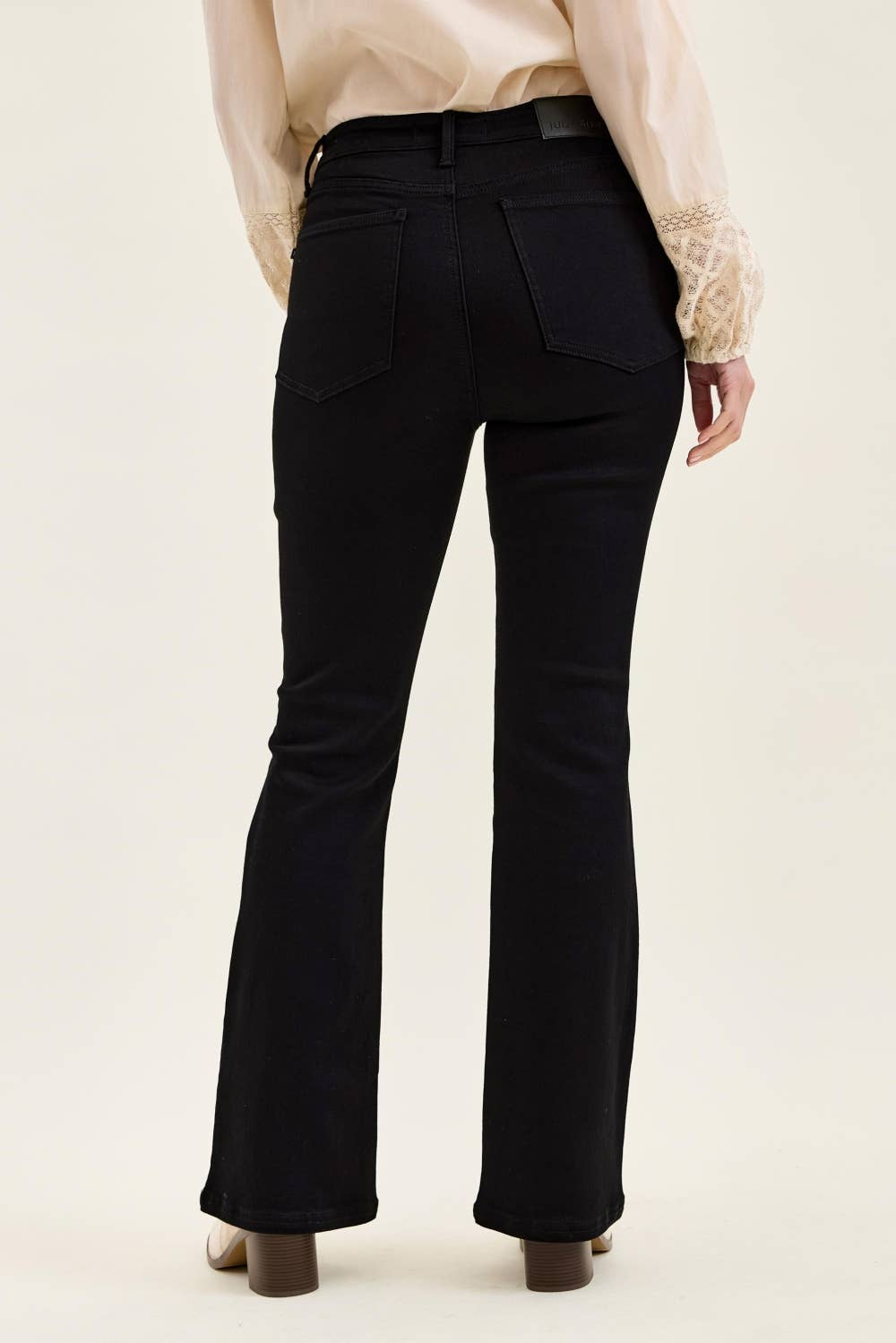 Black Bootcut Jean