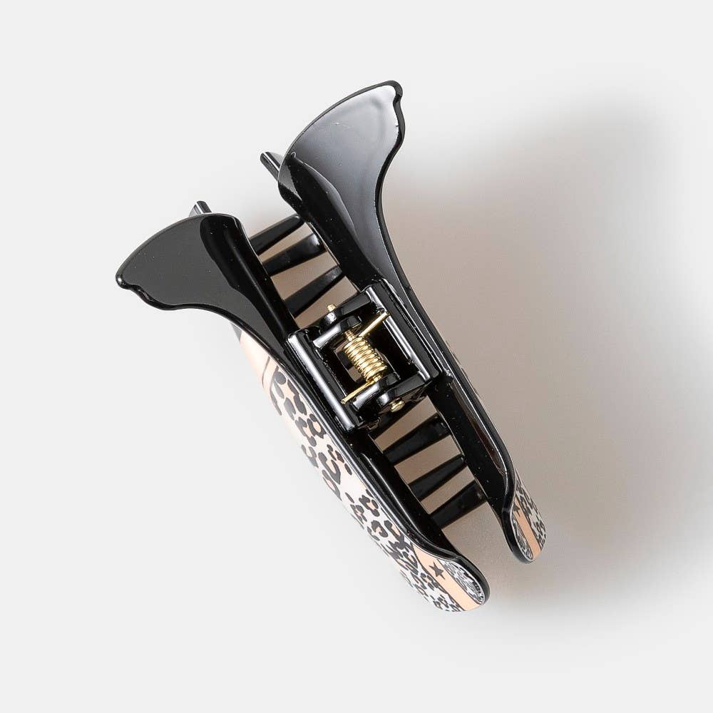 Cowboy Boots Hair Claw