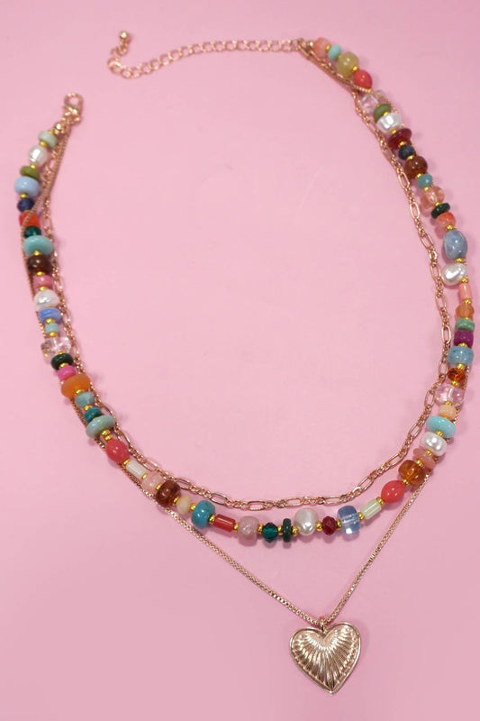 Boho Heart Necklaces