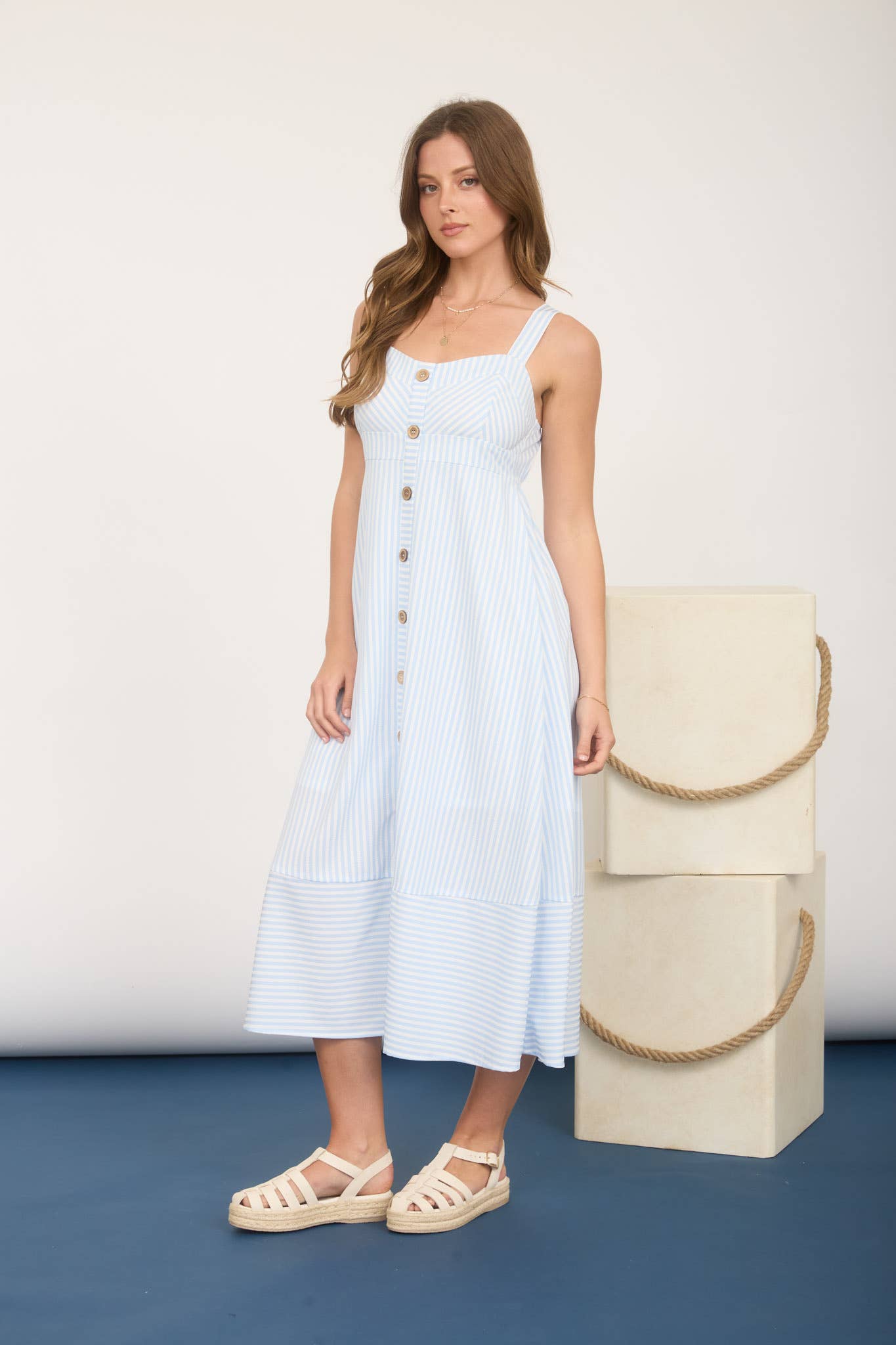 Nautical Stripe Dress