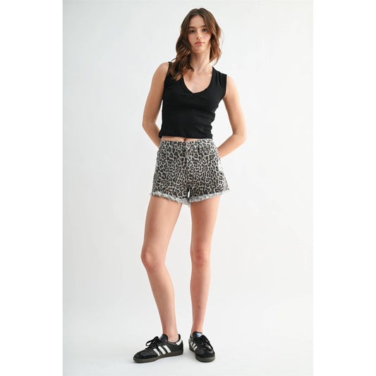 Leopard Shorts