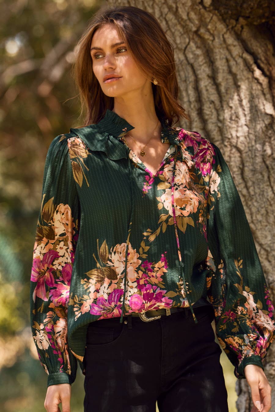 Secret Garden Peasant Blouse