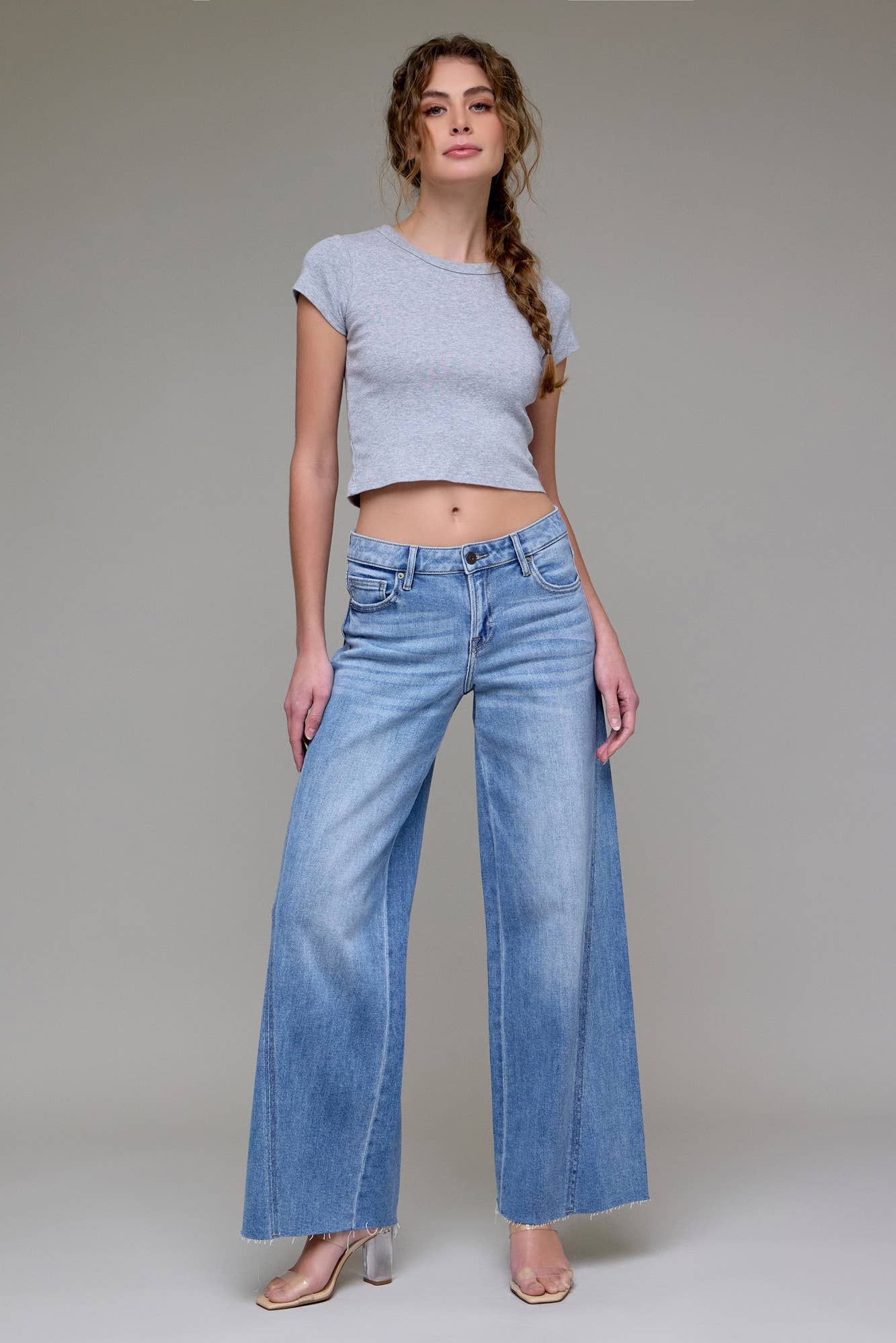 Midrise Wide leg
