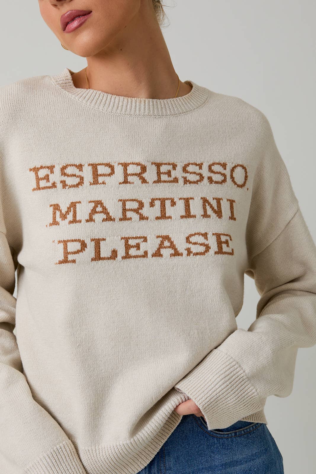 Expresso Please Sweater